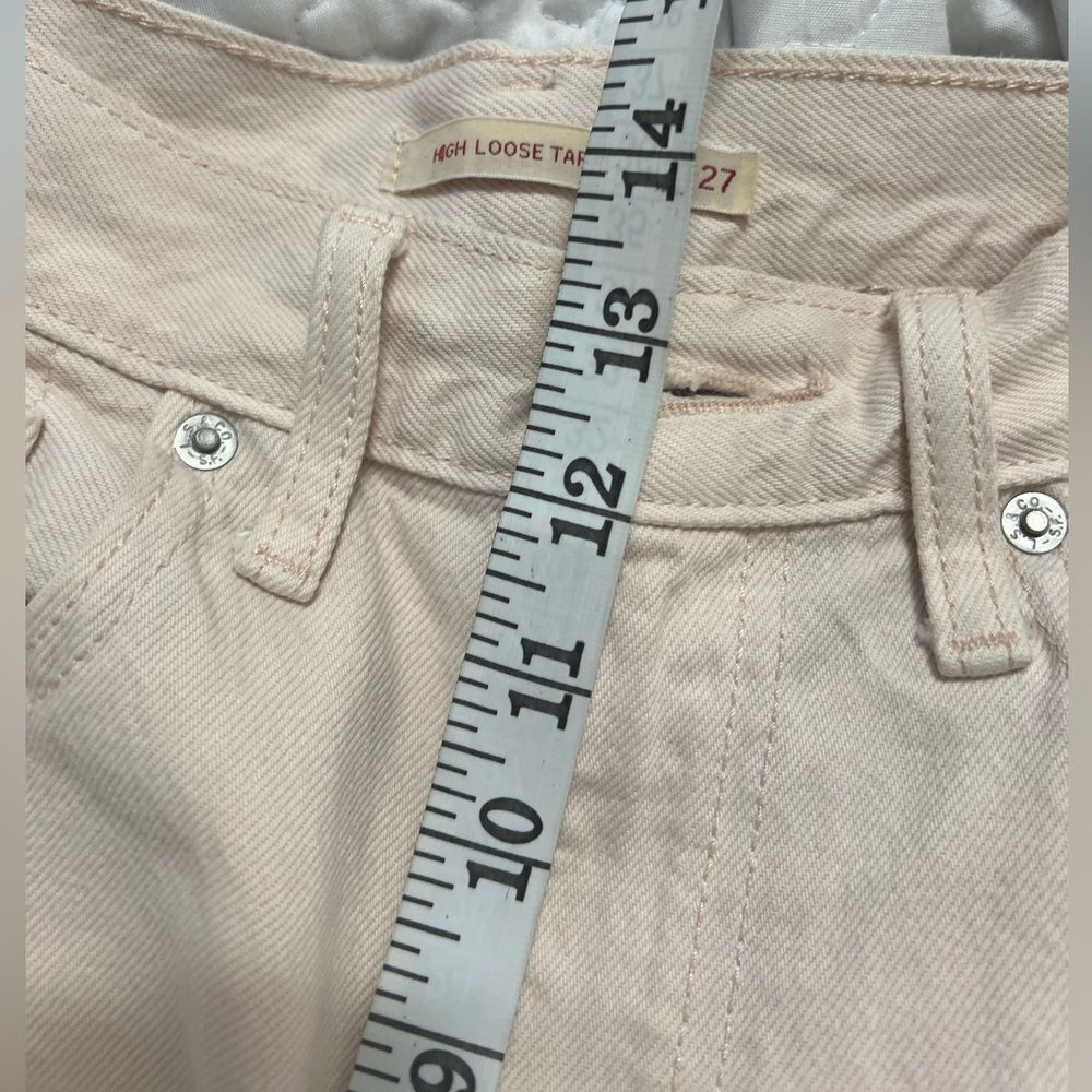 Levi's® Wellthread® High
Loose taper Jeans 27 / 4 light pink - Picture 14 of 14